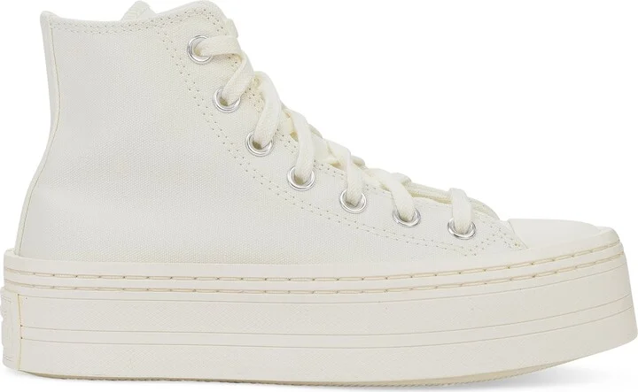 Cream Chuck Taylor All Star Modern Lift Platform Sneakers