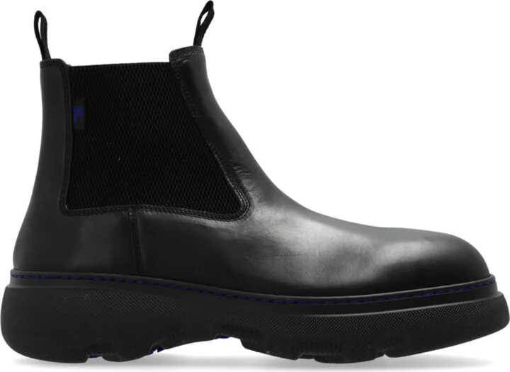 Creeper Chelsea Boots, , - Black