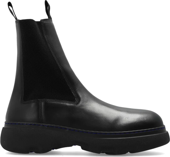 ‘Creeper’ Chelsea Boots, , - Black