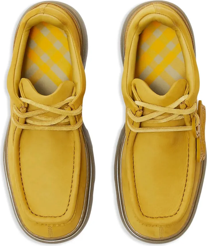 Creeper suede Derby shoes - Image 5