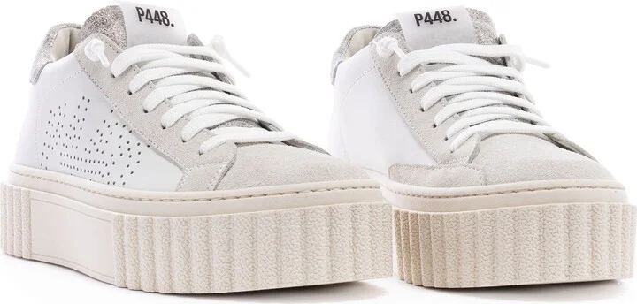 Creeper White/ Metallic Purple Sneaker - Image 2