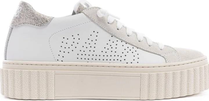 Creeper White/ Metallic Purple Sneaker