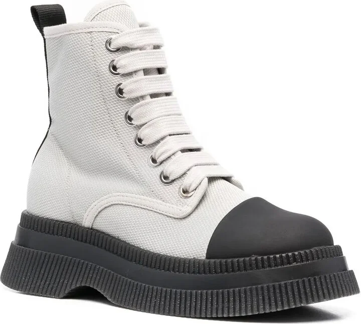 Creepers lace-up ankle boots - Image 2