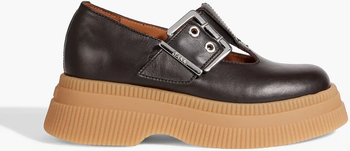 Creepers leather loafers