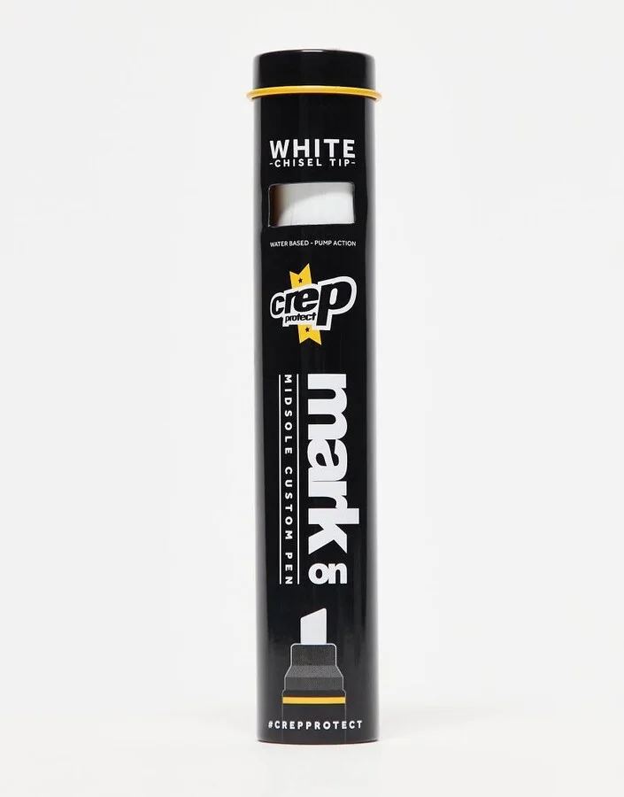 Crep Protect mark on white pen