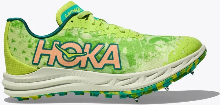 Crescendo XC Men's US 8 Green Spikeless Track Running Shoes EEE3729