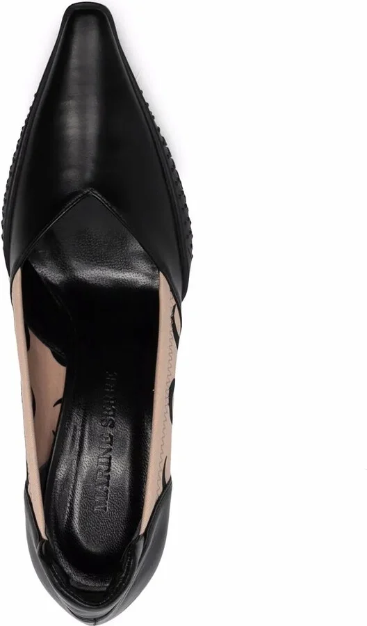 Crescent Moon-Print 75mm Pumps - Image 4