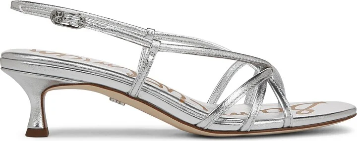 Cressa Slingback Kitten Heel Sandal - Image 3