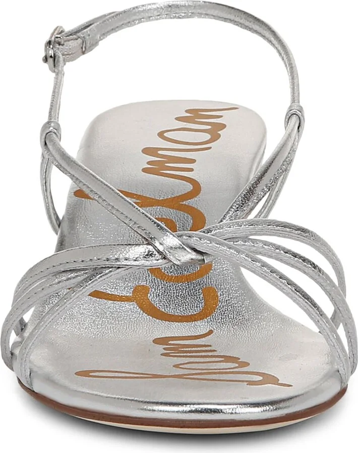 Cressa Slingback Kitten Heel Sandal - Image 4