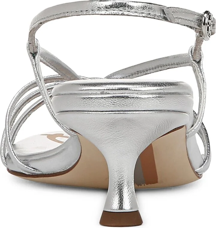 Cressa Slingback Kitten Heel Sandal - Image 7