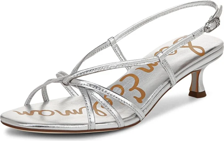 Cressa Slingback Kitten Heel Sandal - Image 11