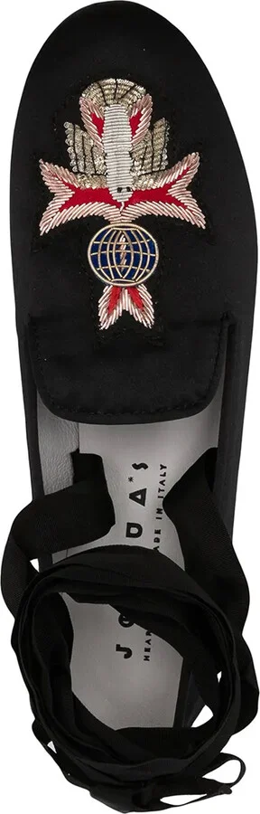 Crest Ankle-Tie Loafers - Image 4
