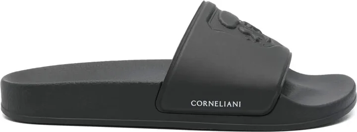 Crest-Embossed Pool Slides