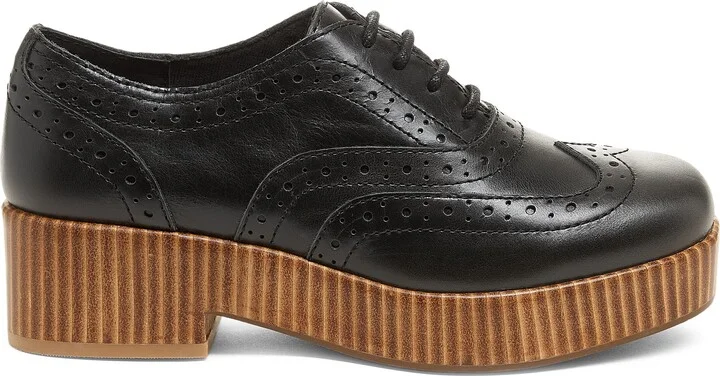 Crest Platform Wingtip Oxford - Image 2