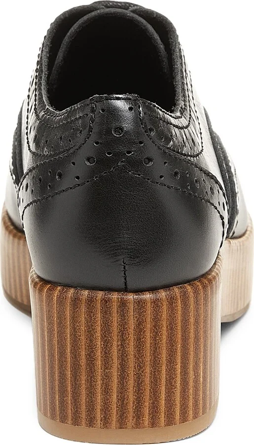 Crest Platform Wingtip Oxford - Image 5