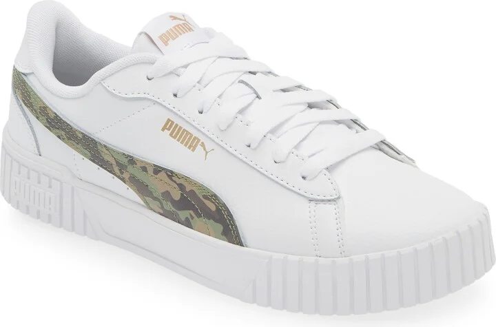 PUMA WHITE-COVERT GREEN