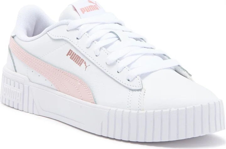 PUMA WHITE-MAUVE-ROSE GOLD