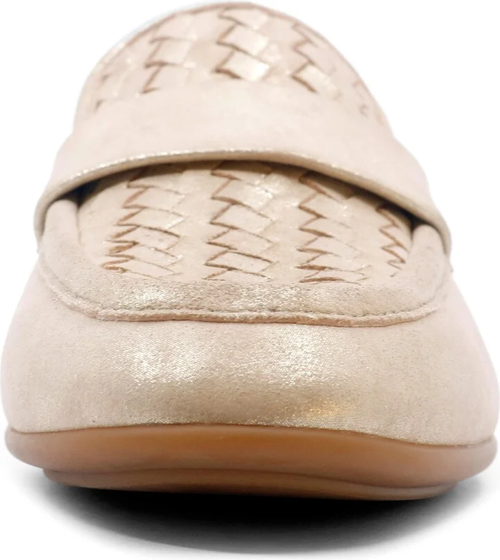 Crew Woven Leather Loafer - Image 4