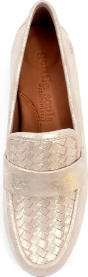 Crew Woven Leather Loafer - Image 5