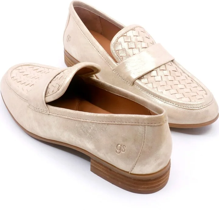 Crew Woven Leather Loafer - Image 8