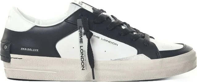 Crime London Colour-Block Low-Top Sneakers