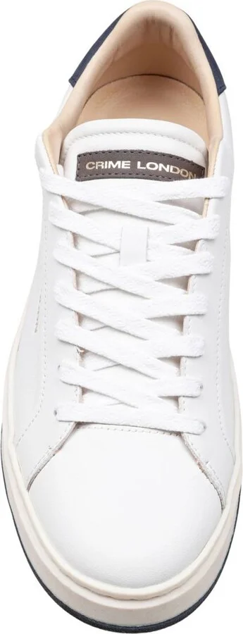 Crime London Leather Sneakers - Image 2