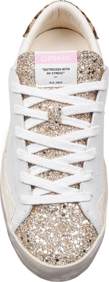 Crime London Leather Sneakers - Image 2