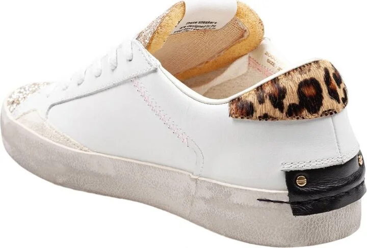 Crime London Leather Sneakers - Image 3
