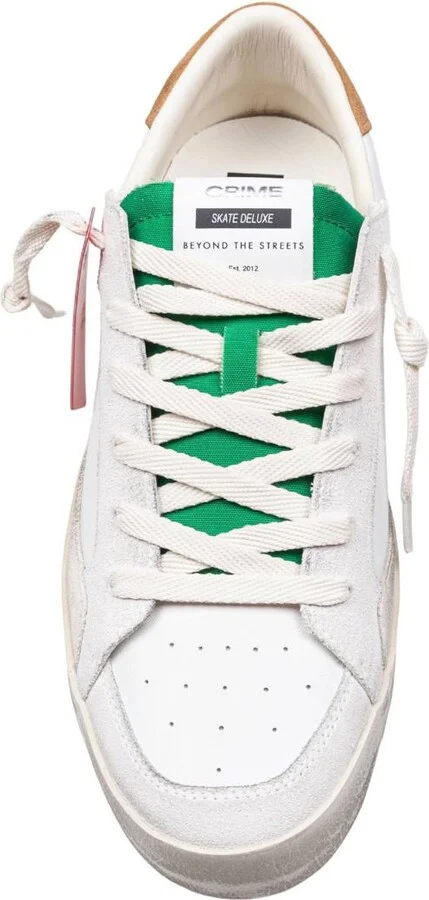 Crime London Leather Sneakers - Image 2