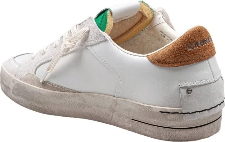 Crime London Leather Sneakers - Image 3