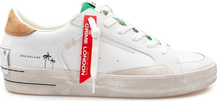 Crime London Leather Sneakers
