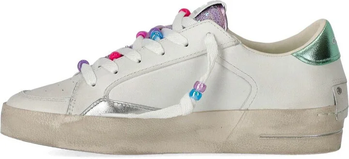 Crime London Sk8 Deluxe Aqua Charms Sneaker - Image 3