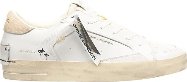 Crime London Sk8 Deluxe Lace-Up Sneakers