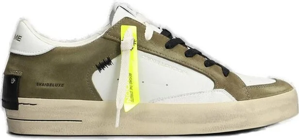 Crime London Sk8 Deluxe Lace-Up Sneakers