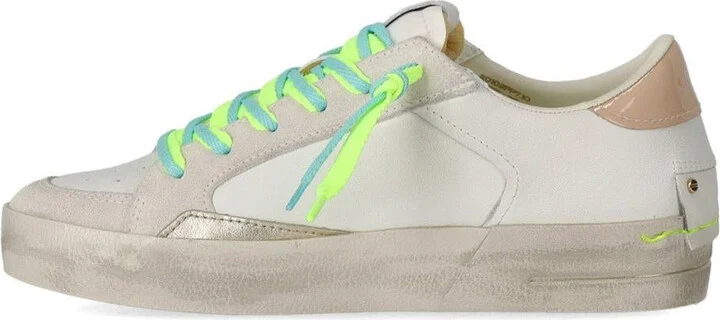 Crime London Sk8 Deluxe Nude Bliss Sneaker - Image 3