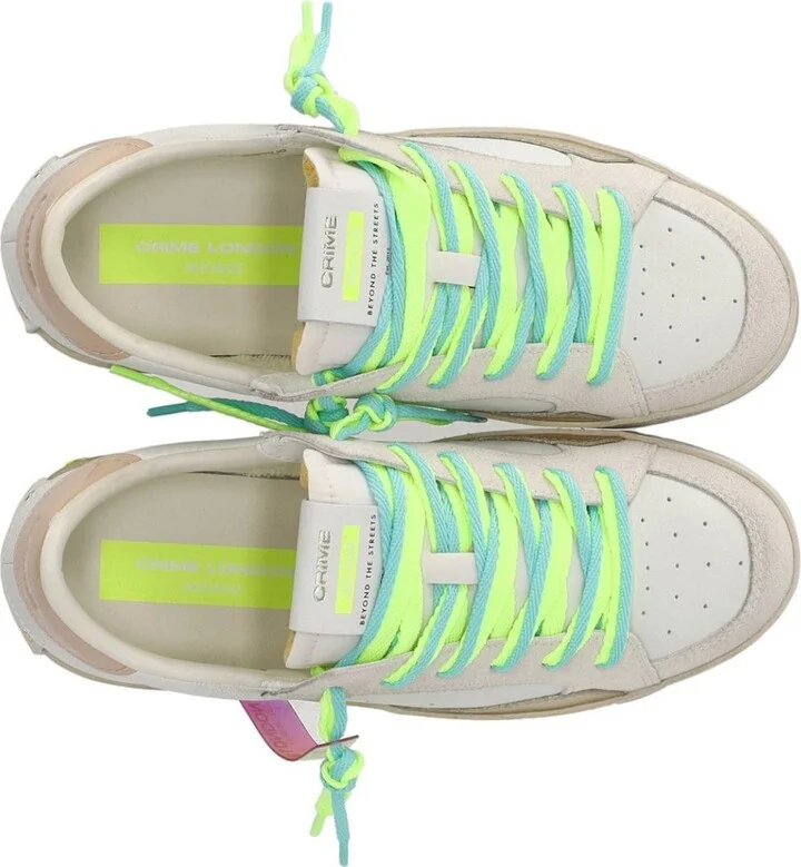 Crime London Sk8 Deluxe Nude Bliss Sneaker - Image 5
