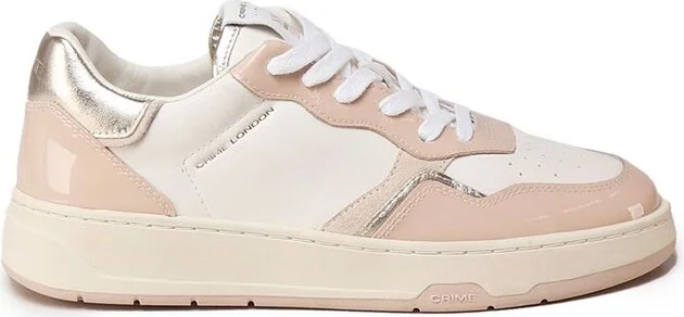 Crime London Timeless Lace-Up Sneakers