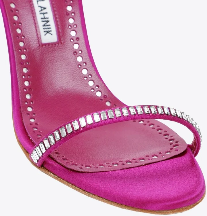 Crinastra 105 Crystal Embellished Sandals - Image 2