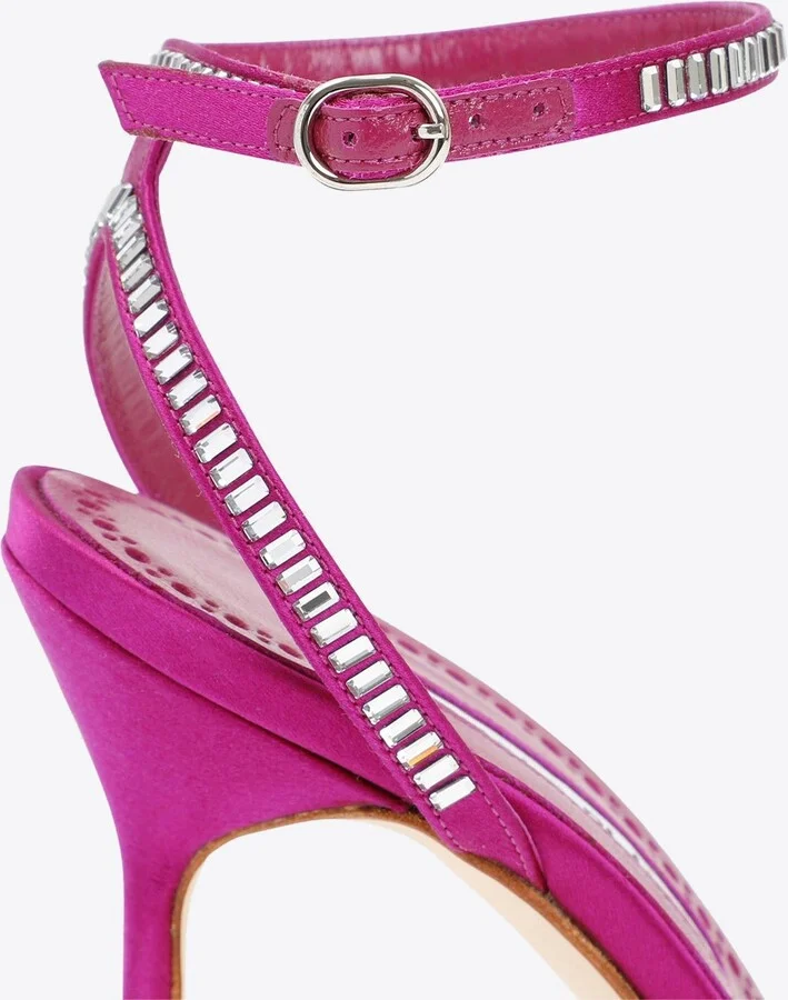 Crinastra 105 Crystal Embellished Sandals - Image 3
