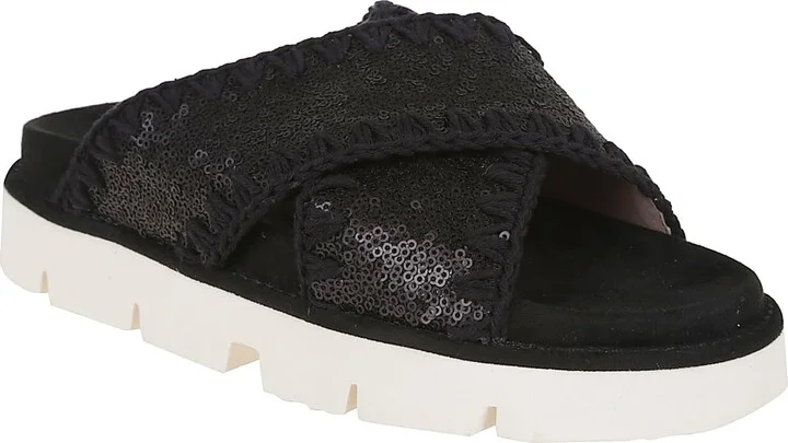 Criss-cross Bio Sandal Sequins - Image 2
