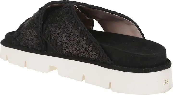 Criss-cross Bio Sandal Sequins - Image 3