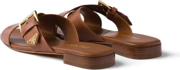 Criss-Cross Buckle-Fastening Sandals - Image 3