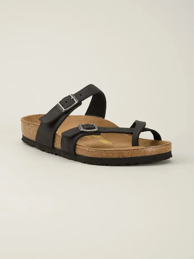 Crisscross Front Buckled Sandals - Image 2