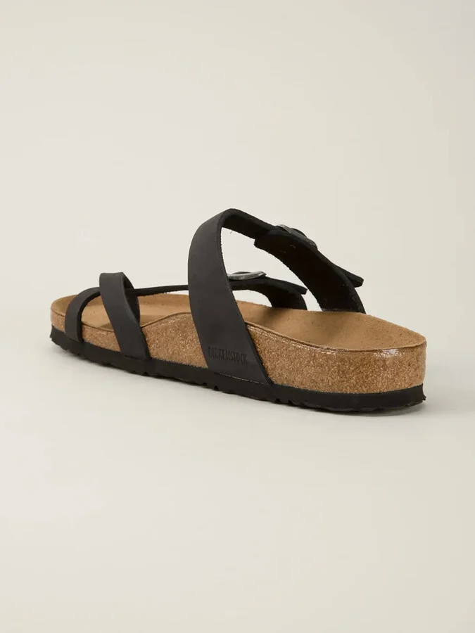 Crisscross Front Buckled Sandals - Image 3