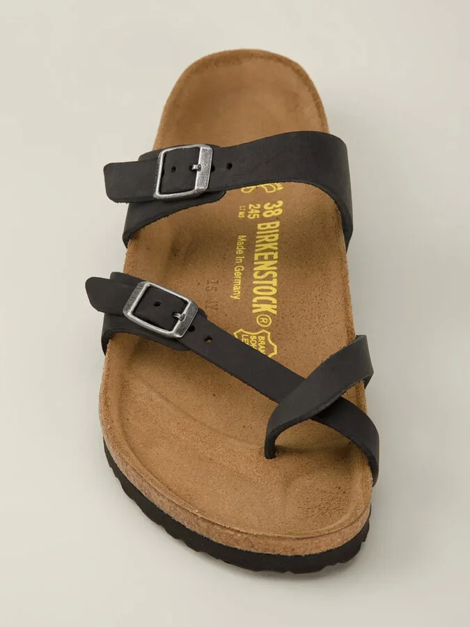 Crisscross Front Buckled Sandals - Image 4