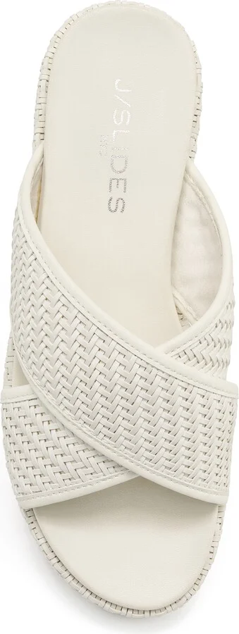 Crisscross Platform Wedge Sandal - Image 5