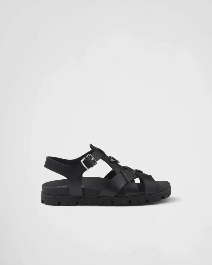 Crisscross rubber sandals - Image 2
