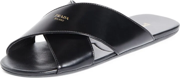 Crisscross Slide Sandal