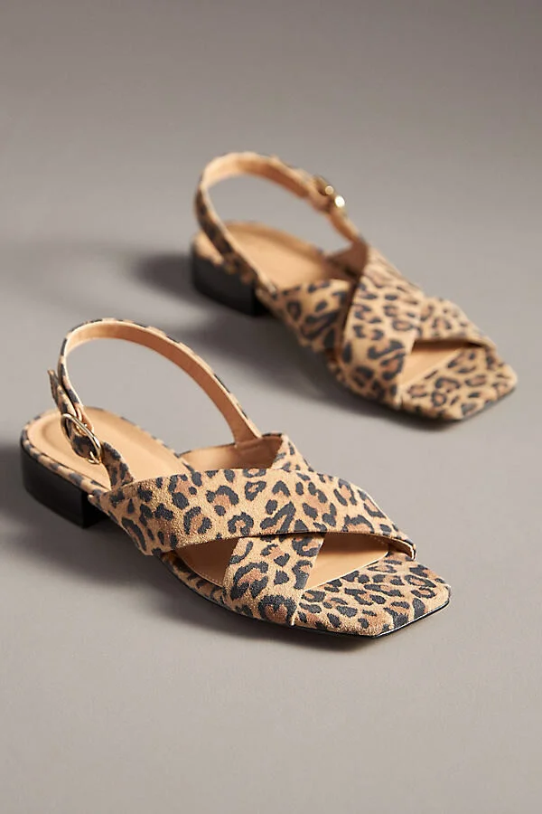 Crisscross Slingback Sandals - Image 2
