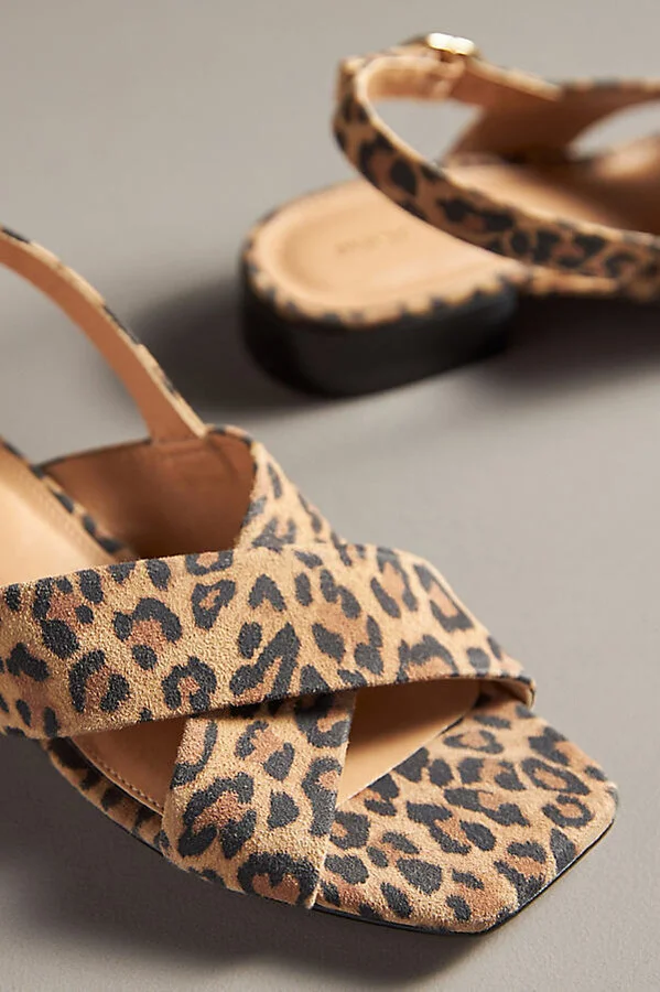 Crisscross Slingback Sandals - Image 3